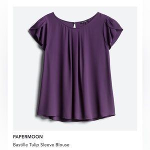 Papermoon Bastille Tulip Sleeve Blouse